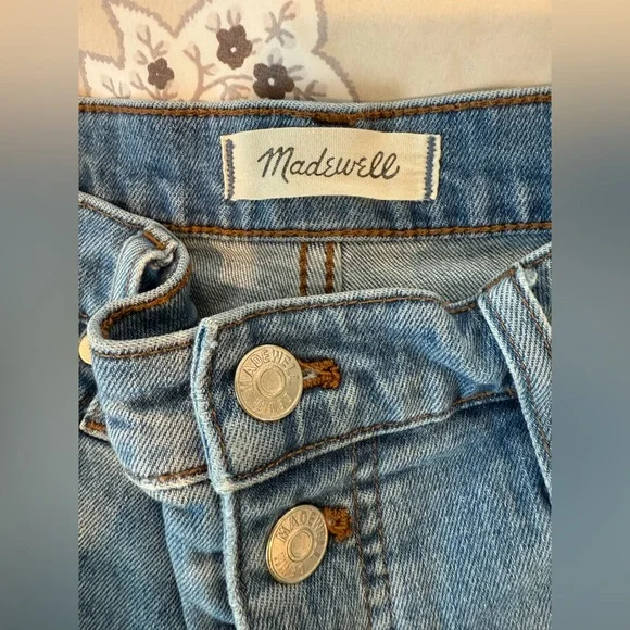 Madewell High Rise Wide Leg Crop, Size 29 - Picture 7 of 7